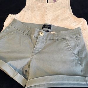 American Eagle Light Blue Shorts